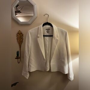 Cropped cropped blazer